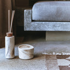 Bougie d'intérieur urbaine petite taille - Écru