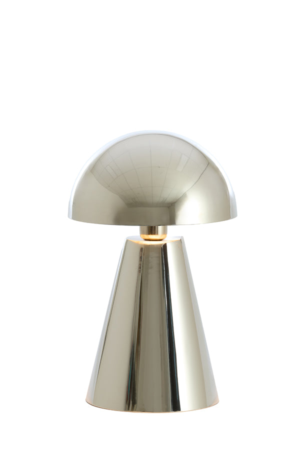Lampe de table - petit modèle en nickel brillant