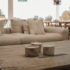 Bougie d'intérieur urbaine petite taille - Écru