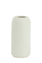 Vase DIEGO en céramique crème petit