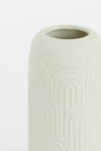 Vase DIEGO en céramique crème petit