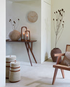 Vase VALERIE - marron clair