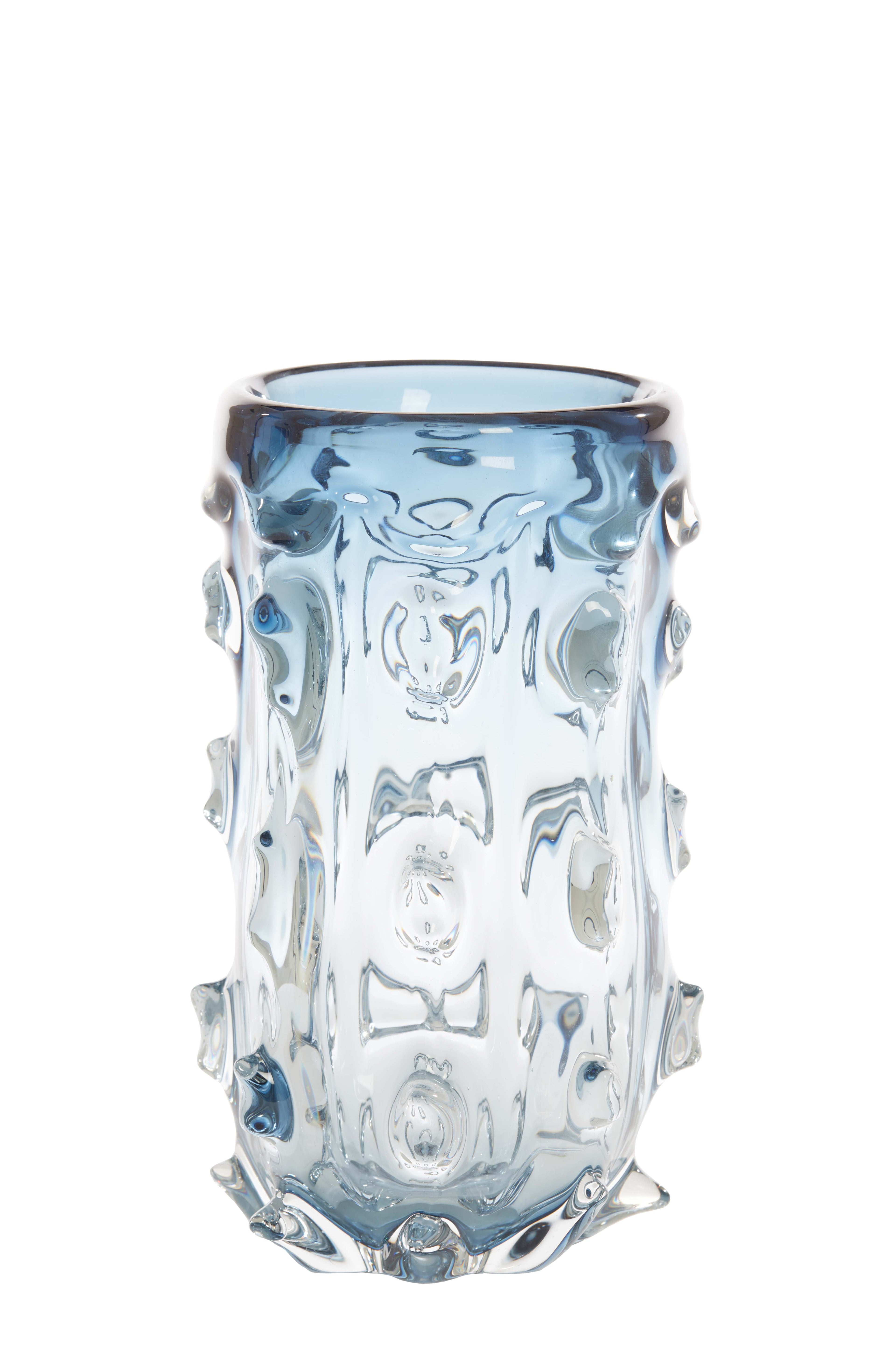 Vaas TORBEN- glas blauw