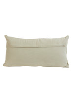 Cushion JEMBANA - sand + olive green