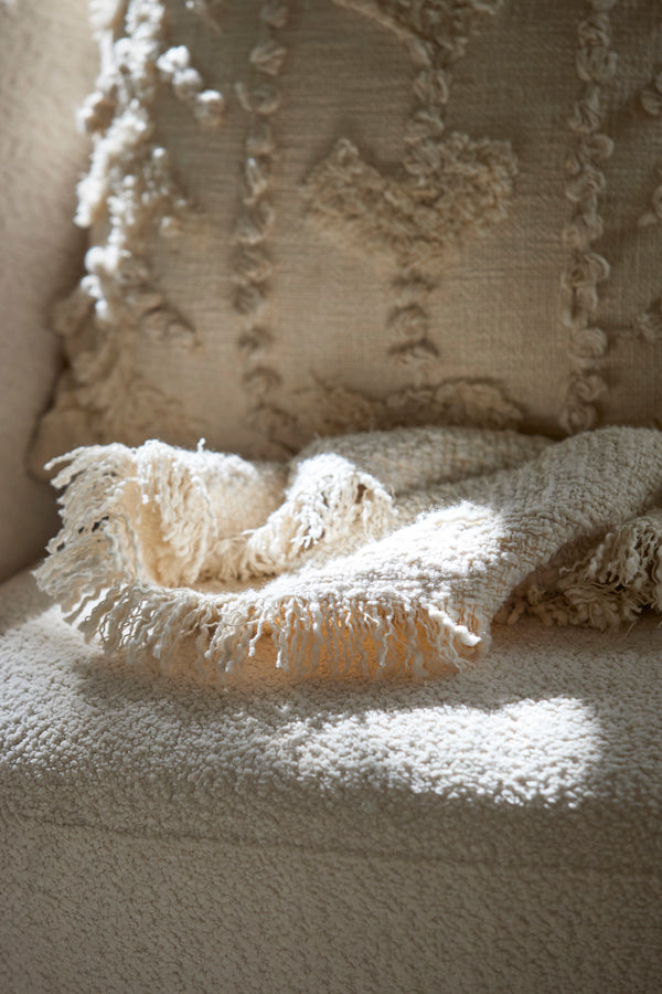 Plaid MIRASO- naturel