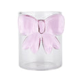 Bow Glas - roze