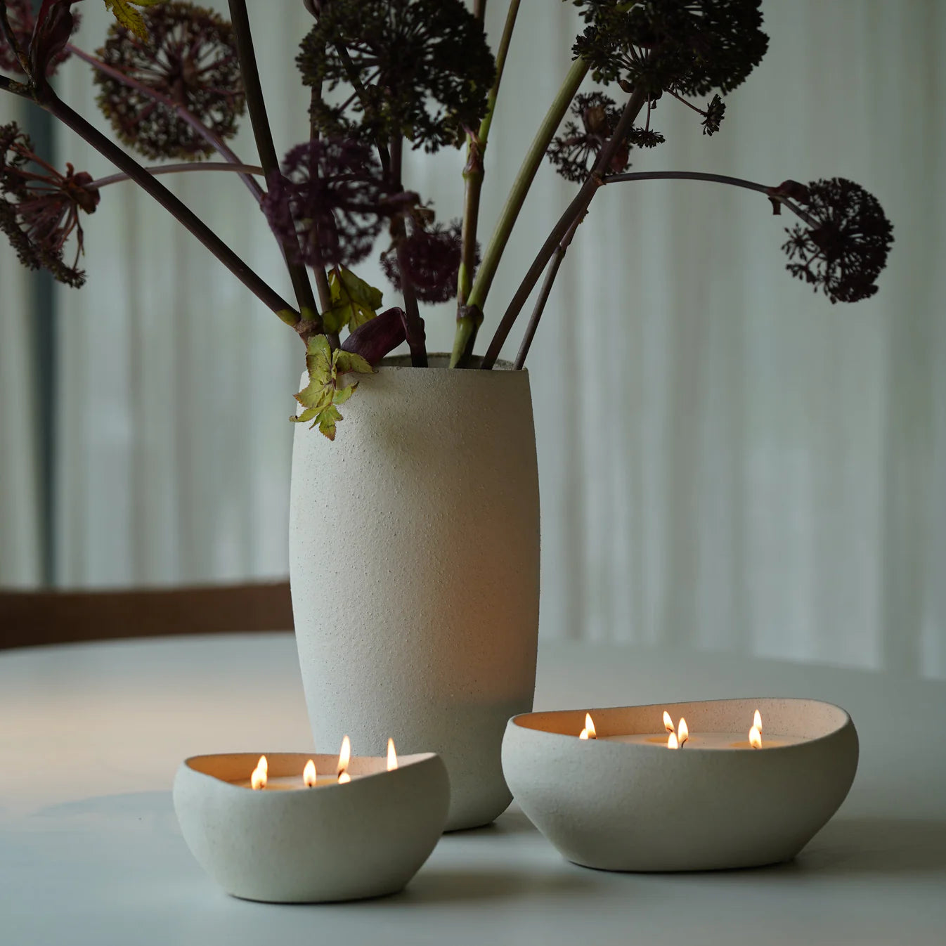 Doteki indoor candle small - Sand