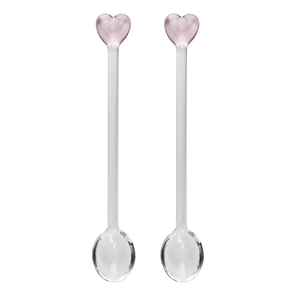 Heart Spoons - roze