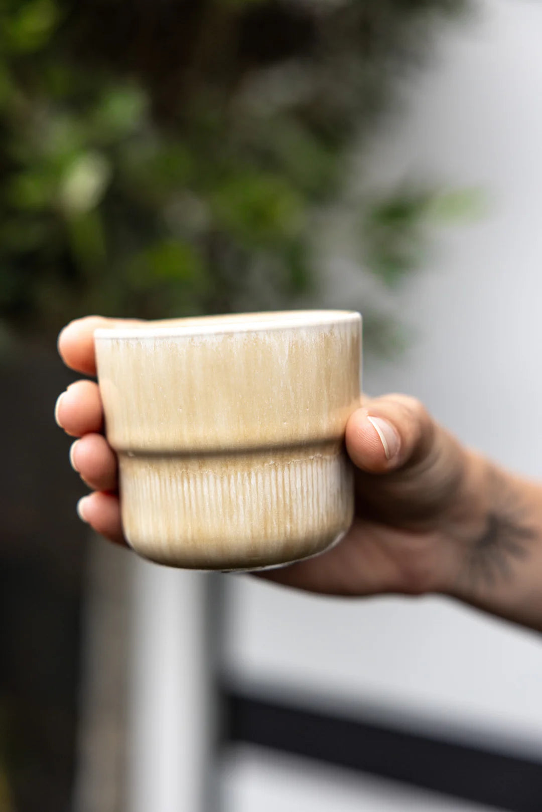 Koffiekopjes Coral Clay - Set van 2