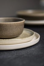 Serviesset - Dreamy Ivory & On The Rocks - 4 personen