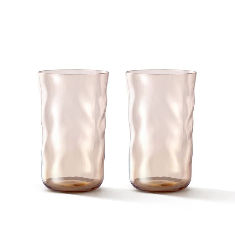 Paveau - Swirl Longdrink Glasses Glow - set van 2