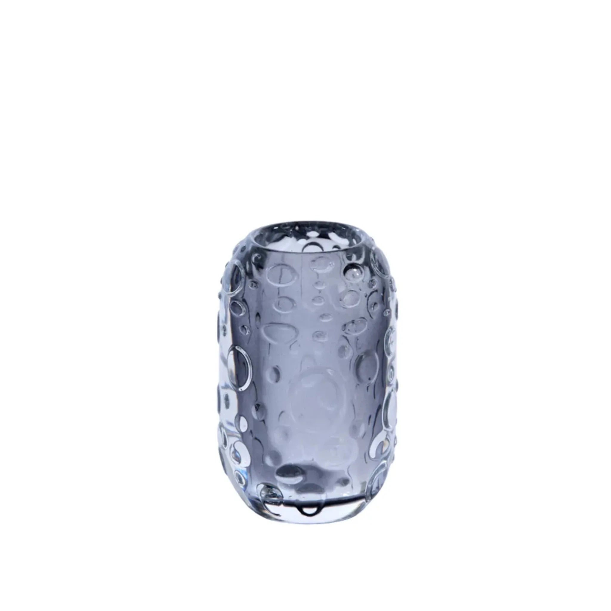 Kaarsenhouder FINLEY - glas grijs