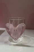 Heart Glass - roze