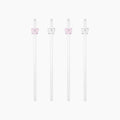 Bow Straws set van 4