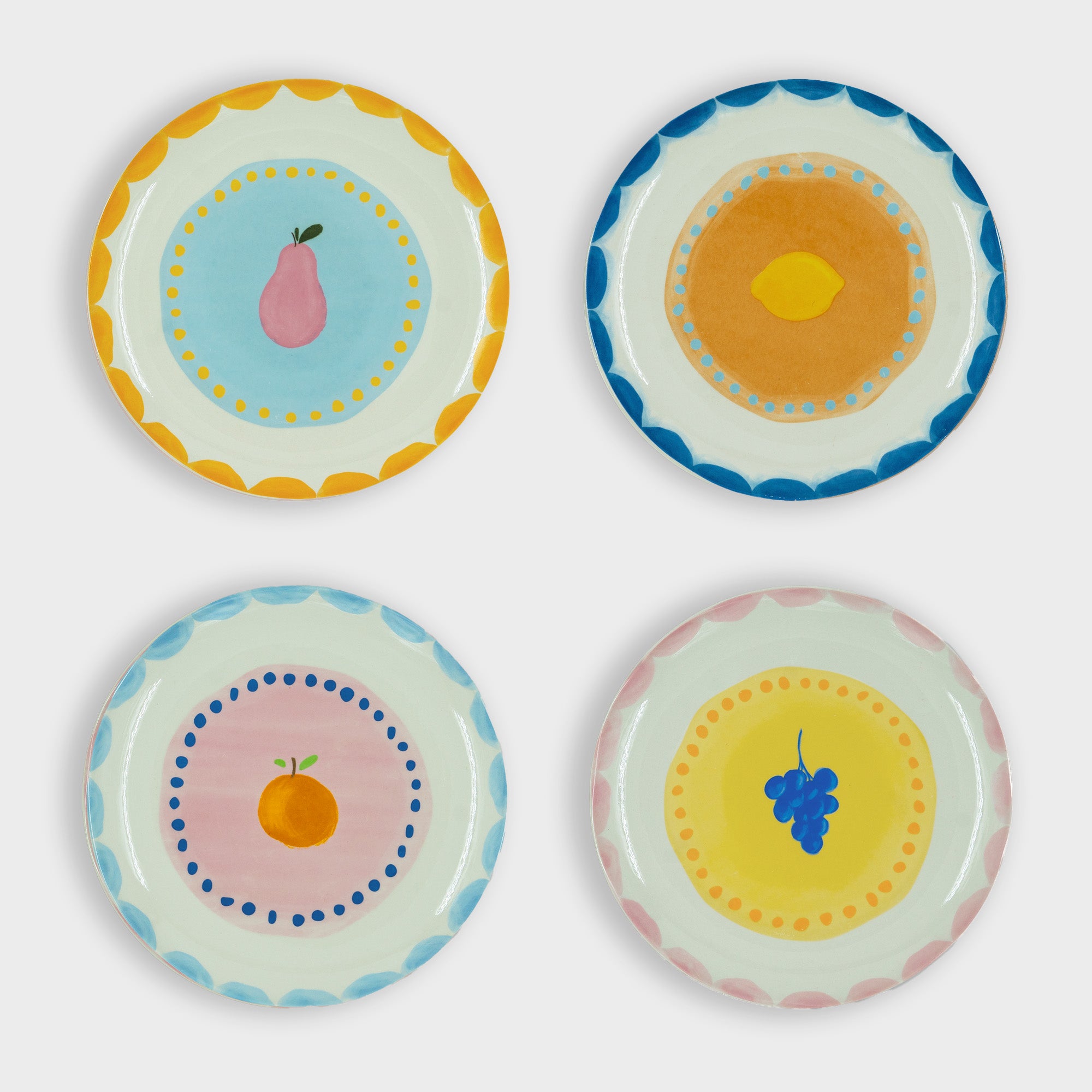 Borden Fruit Fiesta - Set van 4