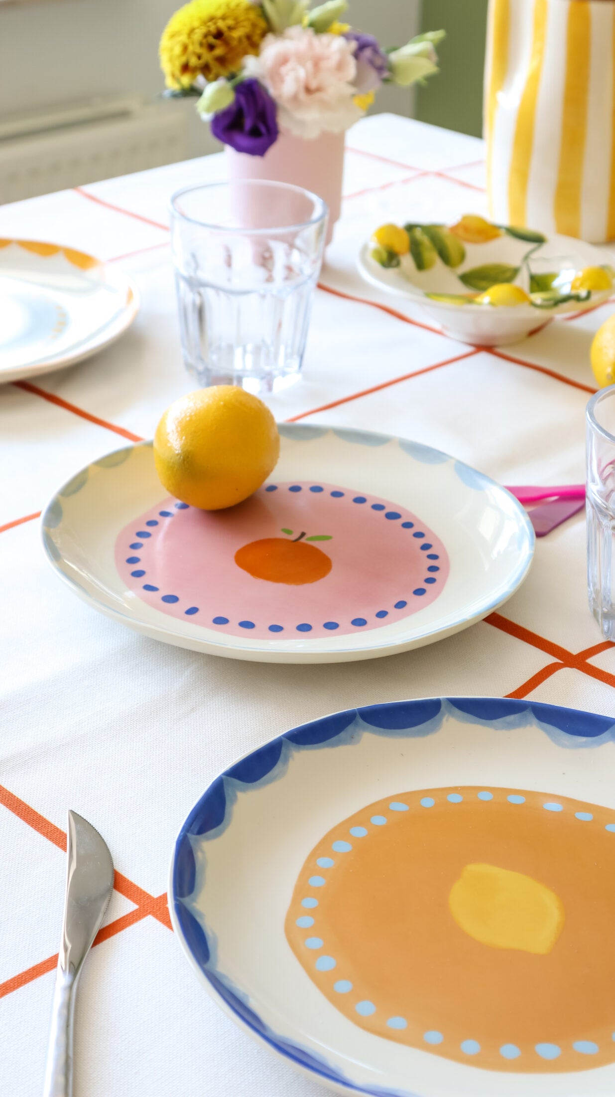 Borden Fruit Fiesta - Set van 4