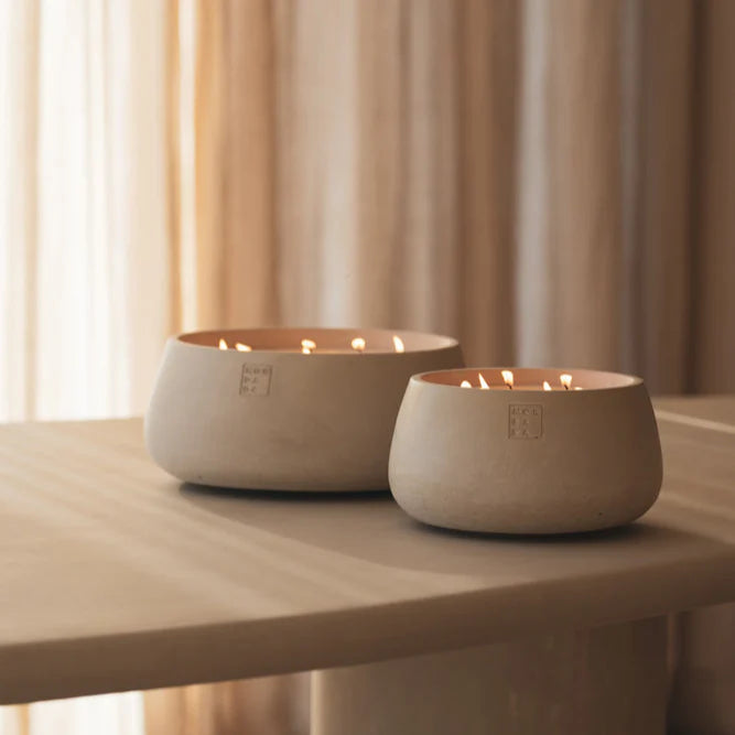 Bold indoor candle grand - desert