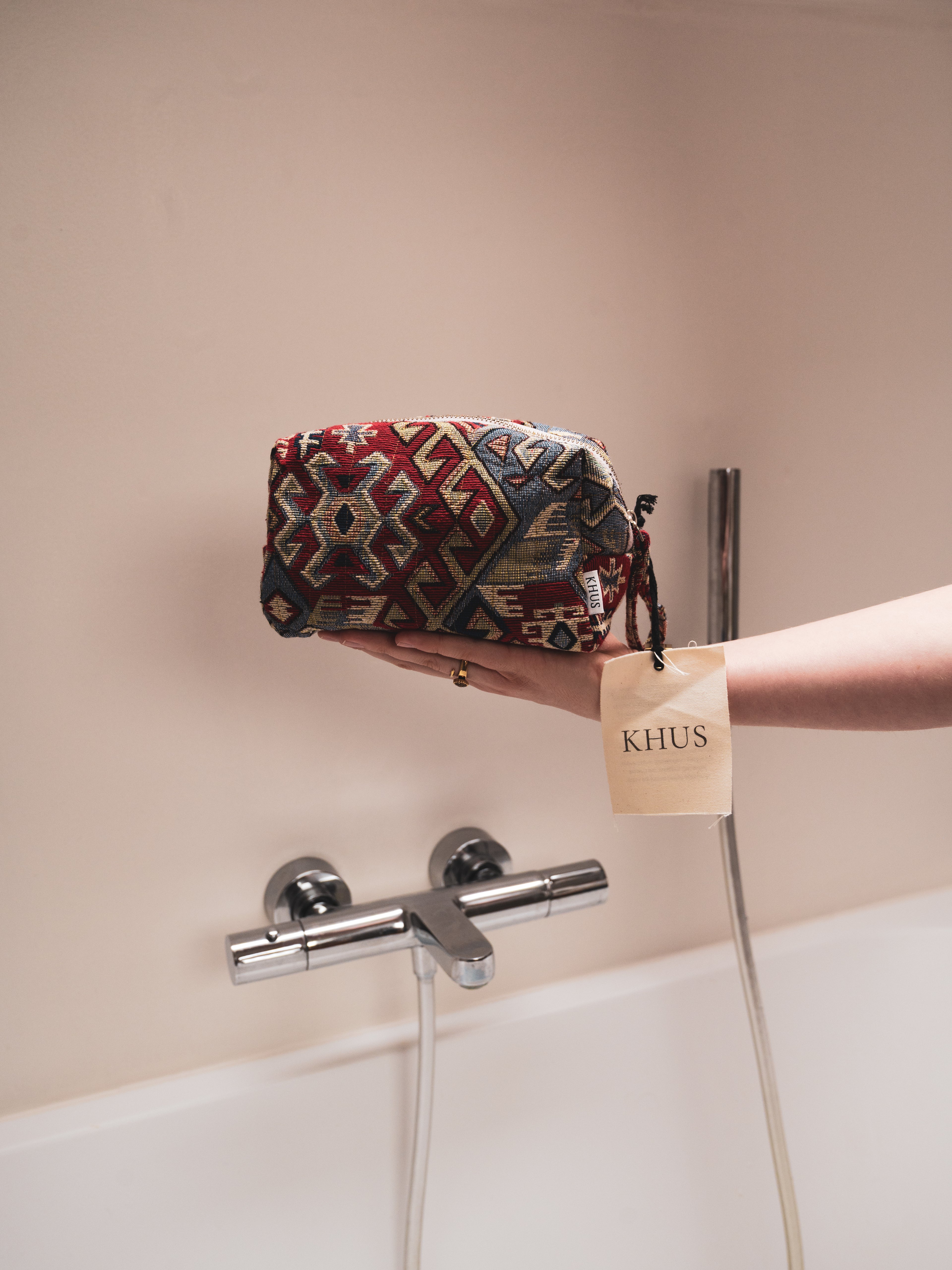 Toilettas - Burgundy Chic Pouch